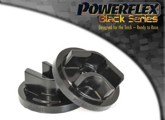 Saab 9-3 2003-2014 PowerFlex Black Rear Lower Engine Mount Insert Round Centre