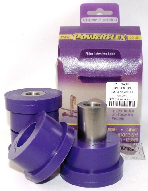 For Toyota Supra 4 JZA80 1993-2002 PowerFlex Front Lower Wishbone Rear Bush