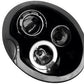 BMW MINI MK1 (R50/53) HATCHBACK 2001-2004 BLACK ANGEL EYES HEADLIGHTS PAIR