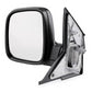 VW Transporter T5 2003-2010 Black Manual Door Wing Mirror Passenger Side Left