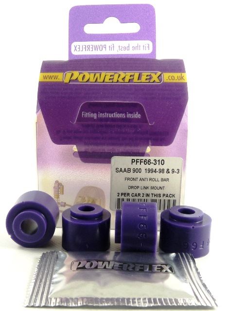 For Saab 900 1994-1998 PowerFlex Front Anti Roll Bar Drop Link Bush