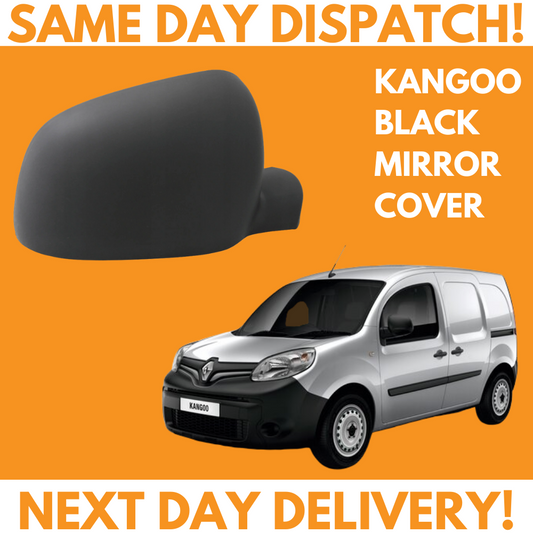 Renault Kangoo MK2 2013-2020 Wing Mirror Cover Black Right Side