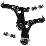 Peugeot 107 2005-2015 Front Lower Wishbones Arms and Drop Links Pair