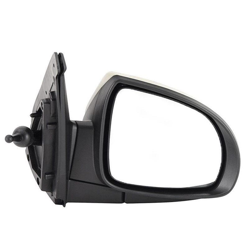 Kia Picanto 2007-9/2011 Cable Adjust Wing Door Mirror Primed Cover Drivers Side