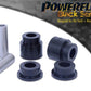 For Vauxhall Corsa C (2000-2006) PowerFlex Black Front Wishbones Bush Set