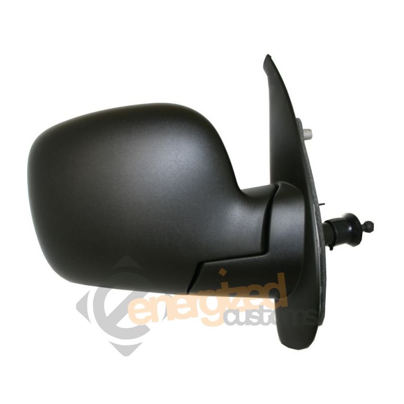 Renault Kangoo Van 9/2008-> Cable Wing Door Mirror Black Cover Drivers Side