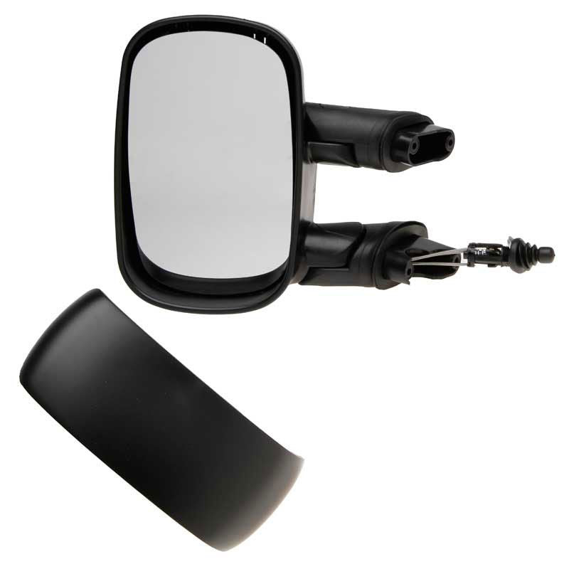Fiat Doblo Van 2001-2010 Cable Black Cover Wing Door Mirror Passenger Side N/S