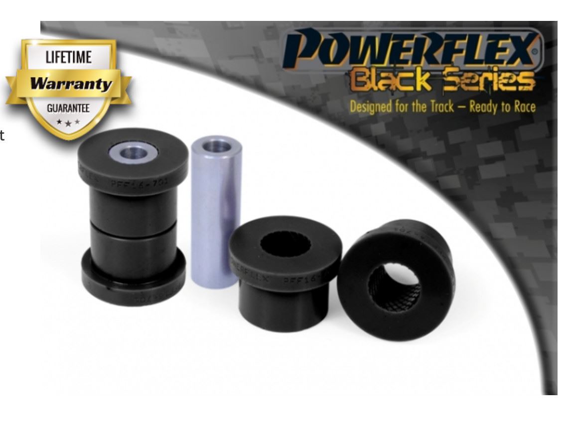 Fiat Stilo 2001-2010 PowerFlex Black Front Wishbone Front Bush 14mm