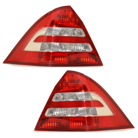 MERCEDES BENZ C CLASS W203 4/2004-2007 REAR TAIL LIGHTS 1 PAIR O/S & N/S