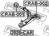 Chrysler Grand Voyager 2001-2008 Front Wishbone Arm Bush