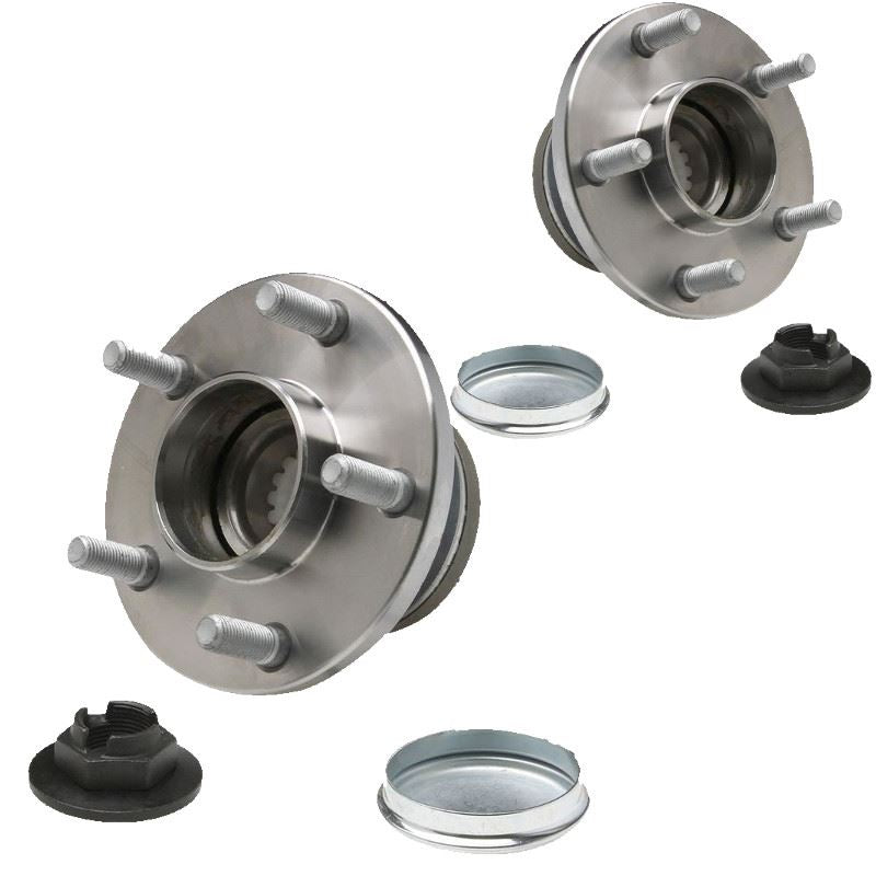 For Ford Transit Connect 2002-2013 Rear Hub Wheel Bearing Kits Pair