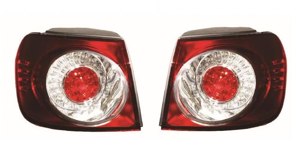 VOLKSWAGEN GOLF PLUS MK6 4/2009-> REAR TAIL LIGHTS 1 PAIR O/S & N/S