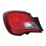Vauxhall Corsa E Rear Tail Light Lamp 3 Door Only 2014-2020 Left Side