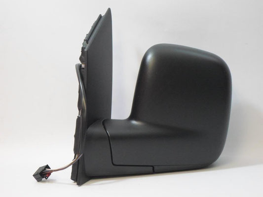 Volkswagen Caddy Mk3 10/2010-> Electric Black Wing Door Mirror Passenger Side