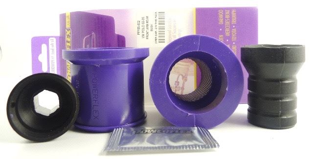 Skoda Fabia (2000-2007) PowerFlex Front Wishbone Bush Set