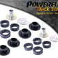 For Alfa 156 1997-2007 PowerFlex Black Series Front Lower Wishbone Rear Bush