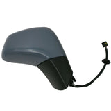 Vauxhall Mokka 2012-2016 Electric Wing Door Mirror Primed Cover Drivers Side