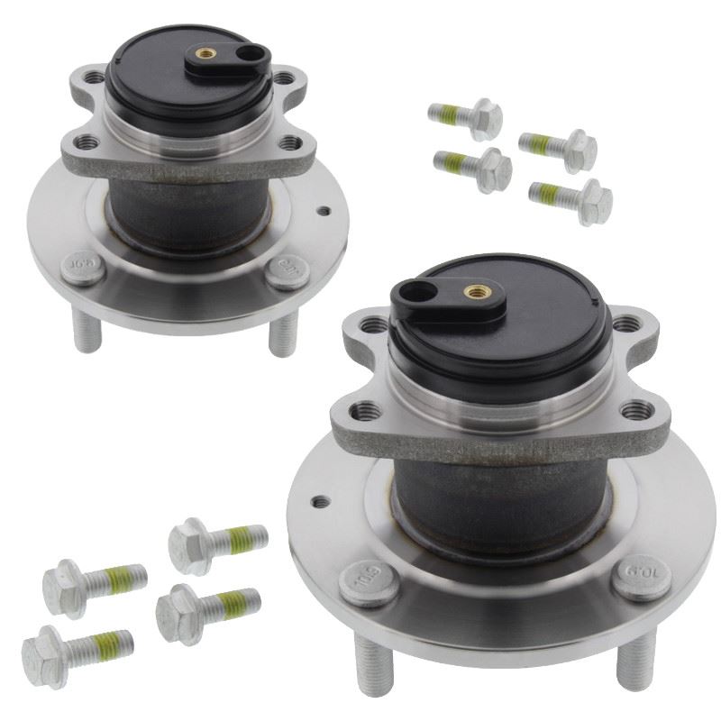 For Smart ForFour 2004-2006 Rear Wheel Bearing Kits Pair