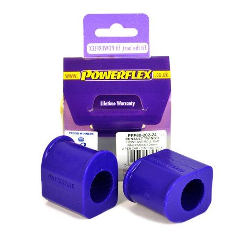 For Renault Twingo II 2007-2014 PowerFlex Front Anti Roll Bar Chassis Mount Bush