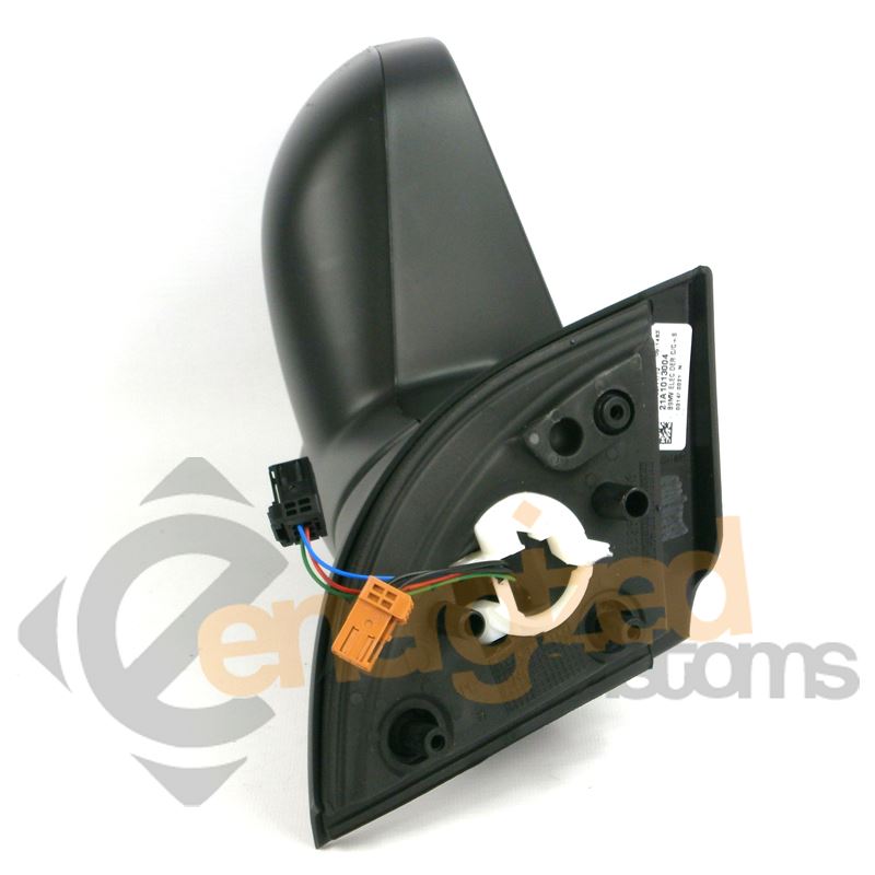 Citroen Berlingo 2012-2016 Electric Black Cover Wing Door Mirror Drivers Side