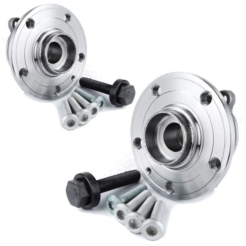 For Seat Leon 2005-2013 Front 4 Stud Hub Wheel Bearing Kits Pair