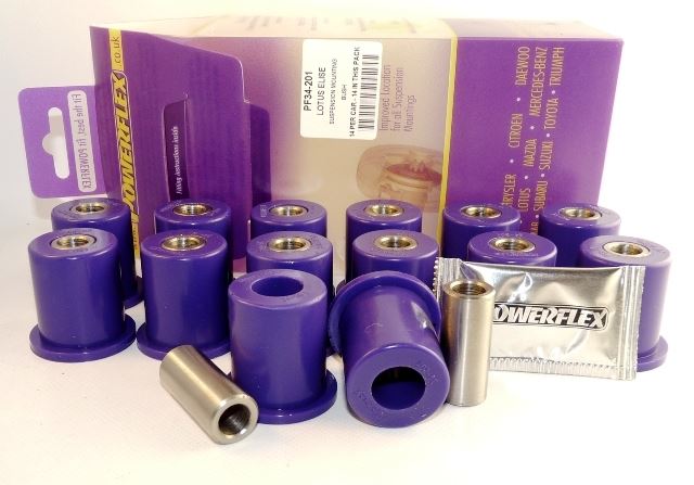 For Lotus Exige Series 2 PowerFlex Front & Rear Wishbone Bush