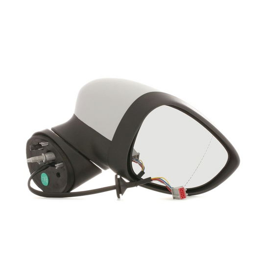 Ford Fiesta Mk7 2013-2018 Electric Wing Door Mirror Primed Cover Drivers Side