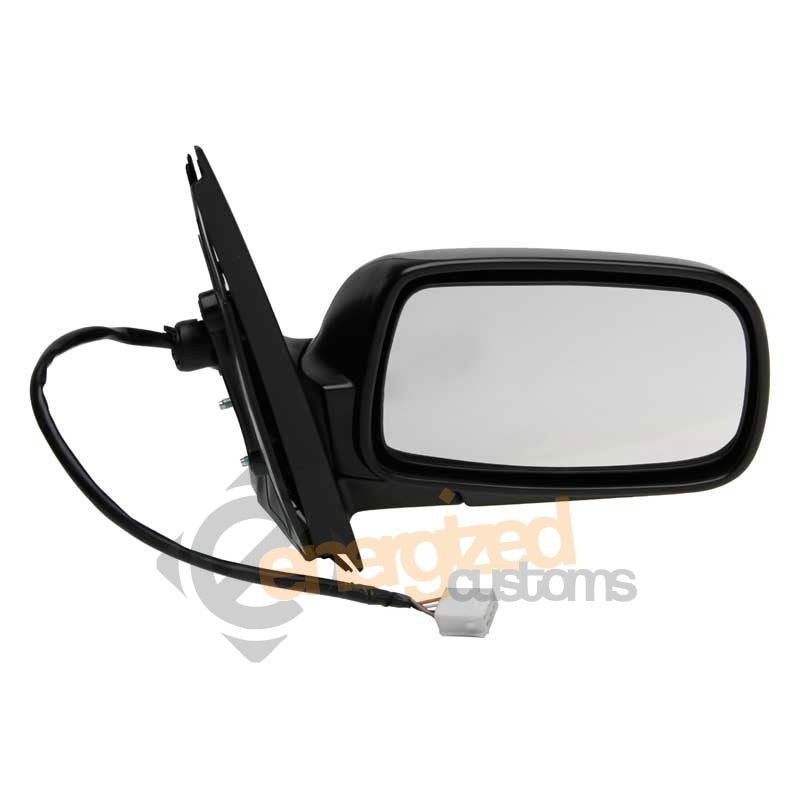 Toyota Yaris 1999-5/2003 Electric Non Heated Black Wing Door Mirror Drivers Side
