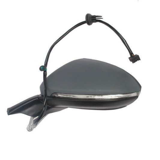 VW Golf MK7 2013-2020 Electric Heated Primed Door Wing Mirror Left Side