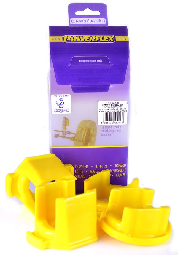 For BMW E39 5 Series 1996-2004 PowerFlex Rear Subframe Mounting Front Insert