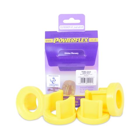 For BMW 1502-2002 1962-1977 PowerFlex Rear Beam Mount Bush Inserts