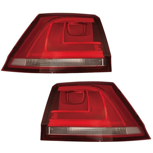 VW GOLF MK7 ESTATE 2013-2016 REAR TAIL LIGHTS PAIR LEFT & RIGHT