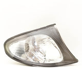 BMW 3 SERIES E46 4 DOOR 2001-05 FRONT INDICATOR CLEAR BLACK SURROUND O/S