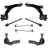 For Volvo V50 2004-2012 Front Lower Left and Right Wishbones Arms Kit