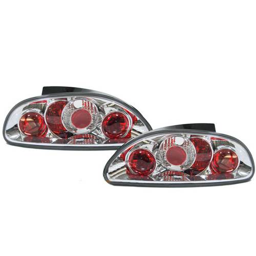 ROVER GROUP MGTF  2002-2005 REAR TAIL LIGHTS CHROME LEXUS PAIR