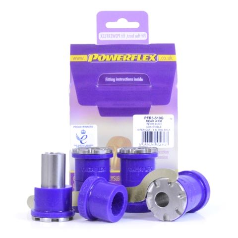 For VW New Beetle & Cabrio 4Motion 1998-2011 PowerFlex Rear Arm Inner Bush