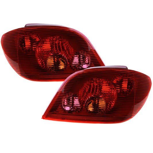 PEUGEOT 307 HATCHBACK 2001-2005 REAR TAIL LIGHTS 1 PAIR O/S & N/S