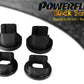 BMW E39 5 Series 1996-2004 PowerFlex Black Rear Subframe Rear Mounting Insert