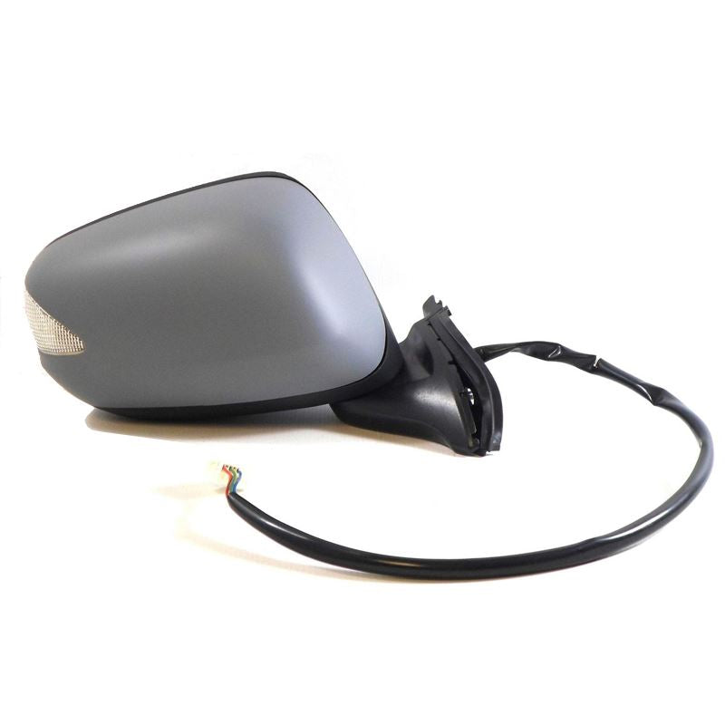 Honda Jazz Mk3 10/2008-> Powerfolding Wing Door Mirror Primed Cover Drivers Side