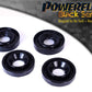 BMW 3 Series 1990-1998 PowerFlex Black Rear Subframe Rear Mounting Bush Insert