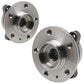 For Volvo XC90 AWD 2002-2006 36 Spline Front Hub Wheel Bearing Kits Pair
