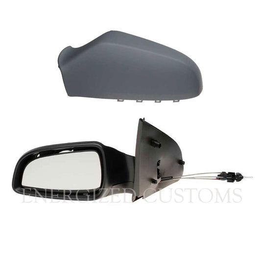 Vauxhall Astra H Van 2006-2009 Cable Primed Wing Door Mirror Passenger Side N/S