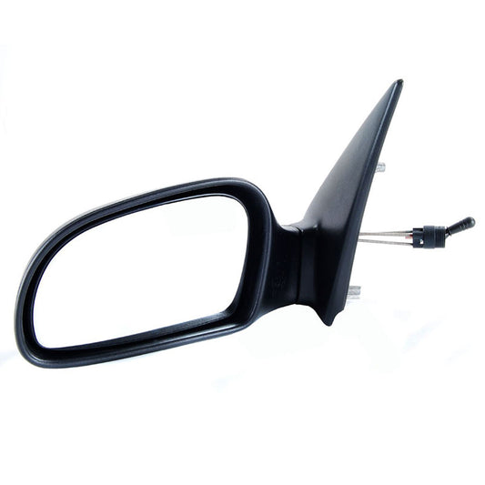 Citroen Saxo 1996-2003 Cable Adjust Wing Door Mirror Black Cover Passenger Side