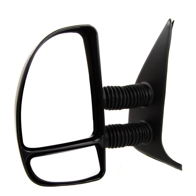 Fiat Ducato 1998-2006 Long Arm Electric Black Wing Door Mirror Passenger Side