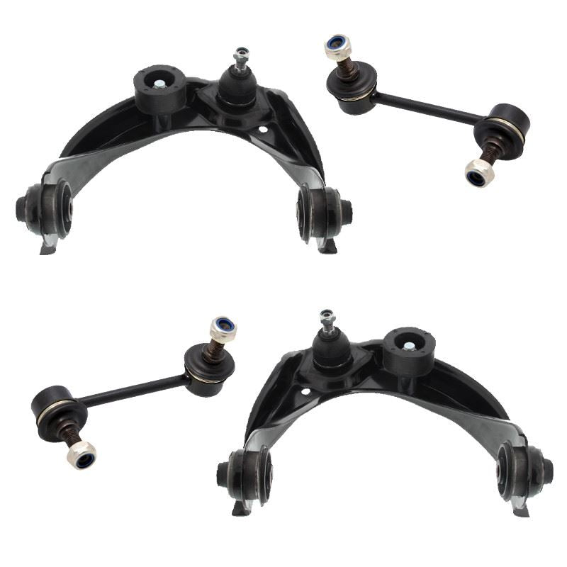For Mazda 6 2002-2008 Upper Front Wishbones Arms and Drop Links Pair