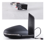 VW Touran Mk2 2010-2016 Electric Door Wing Mirror Primed Drivers Side Right