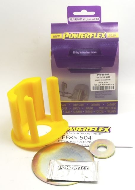 For Seat Toledo Mk3 5P 2004- PowerFlex Lower Engine Mount Insert Large
