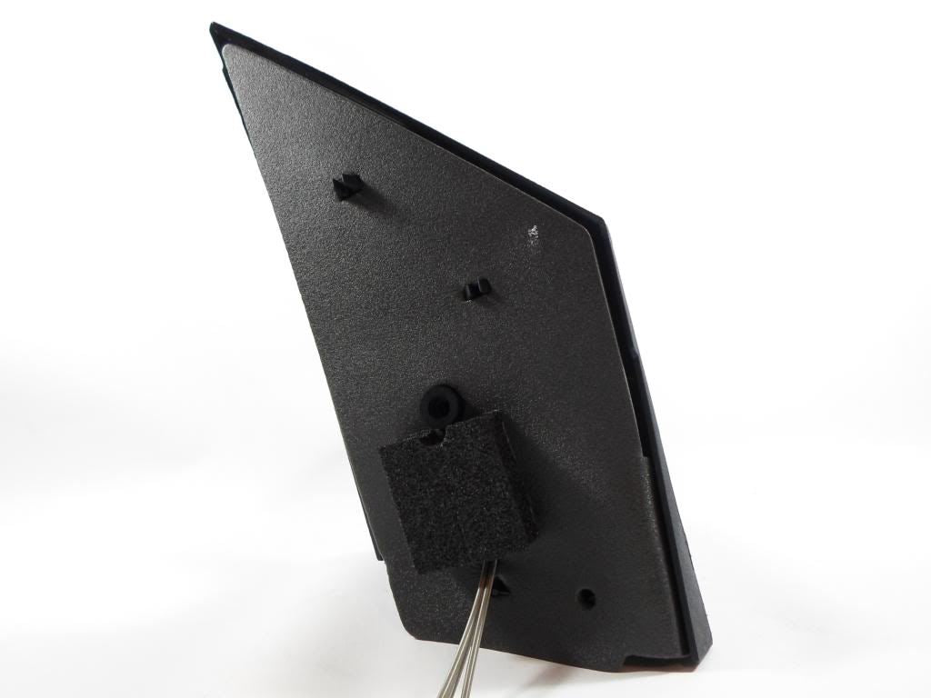 Ford Fiesta MK6 2002-2005 Manual Black Wing Door Mirror Passenger Side Left