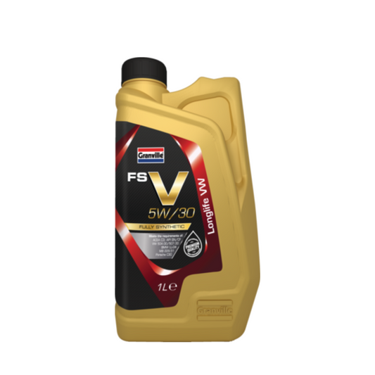 Car Engine Oil Granville FS-V Longlife VAG SAE 5W30 Fully Synthetic 1L 1 Litre