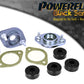 For BMW 3 Series 1982-1991 PowerFlex Black Rear Shock Top Mount Bracket and Bush